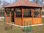 Беседка из дерева 3 на 4 - фото 1