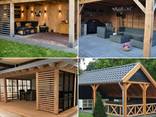 Беседка, пергола, навес, веранда от производителя под ключ. - фото 1