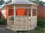 Беседки, бани, дома из дерева - фото 2