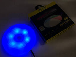 Беспроводная зарядка с подсветкой 7 цветов 10W 7 Color Awei W7 + Wireless Charge