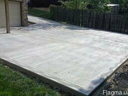 Бетонирование дворов, площадок, фундаметов в Одессе