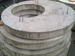 Крышка нижняя для колодца ЖБИ, d=1,0м в Кривом Роге