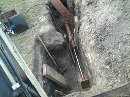 Бестраншейная прокладка труб, проколы под дорогами.