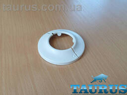 Білий розбірний декоративний фланець-чашка ThermoPulse White DUO D65/висота 12 мм. ..