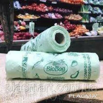 БИО пакеты с кукурузного крахмала — Купить в Киеве на Flagma.ua #10909377