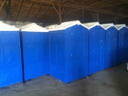 Биотуалет, туалетная кабина, дачный летний туалет уличный