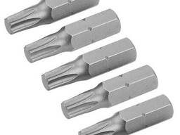 Биты S2 Torx T 25х25 мм, 5 шт блистер