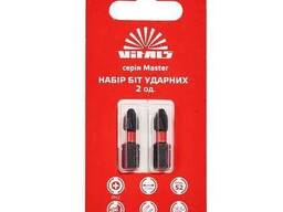 Биты ударные S2 PH2х25 мм, 2 шт. Vitals Master