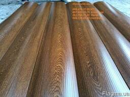 Блох-хаус металлический темное дерево,