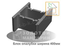 Блок бетонний незнімної опалубки 510*400*235