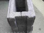 Блок для столбов рваный камень