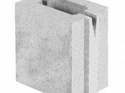 Блок керамзитобетонний перегородочний (165x188x115)