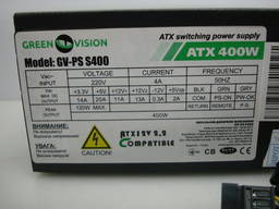 Блок питания Green Vision GV-PS ATX S400/8 400Вт
