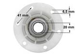 Блок-подшипник (6204) для стиральных машин Ariston, Indesit, Hotpoint, Whirlpool C00092024 - фото 2