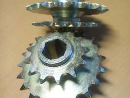 Блок звездочек Z=13, -20, -17. Тодак мультикорн