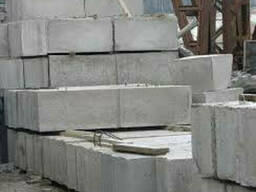 Блоки фундаментные ФБС 12-3-6 1180х300х580мм