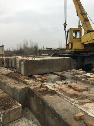 Блоки фундаментные ФБС (б/у)