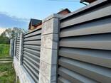 Блоки Premium на паркан - фото 3