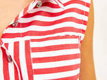 Блуза 102R068 цвет Красно-белый