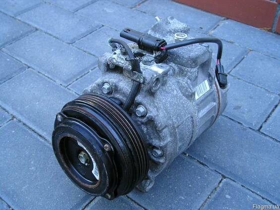 BMW 5 E60\E61 2003-2010 Компрессор кондиционера разборка