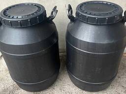 Бочка (діжка) пластикова об'єм 50літрів технічна перший оберт