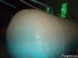 Бочка склотекстолітова горизонтальна обєм 8-12м3