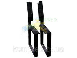 Боковины комплект для скамейки ЛЕРА со спинкой без подлокотников тр60х40 60х600х915мм. ..