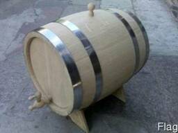 Бондарня изготавливает дубовые бочки!