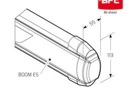 BOOM ES30 стрела овальная 3м Giotto Ultra