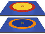 Борцовский ковер трехцветный 12м х 12м (покрытие) - фото 1