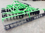 Борона дисковая 1,50 м. 2 секции Bomet + каток - фото 2