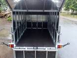 Бортовий причіп з алюмінієвим кунгом. - фото 2