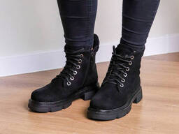 Ботинки женские Fashion Duncan 3283 41 размер 26 см Черный