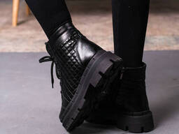 Ботинки женские зимние Fashion Argo 3392 37 размер 24 см Черный