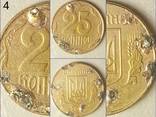 Брак вздутие гальвано-покрытия на монетах номиналом