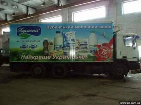 Брендирование транспорта заказчика
