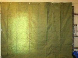 Брезентовая штора для гаража 3х2,2м под заказ