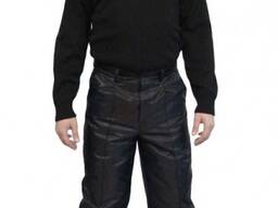 Брюки на флісі, колір чорний, арт. 6355