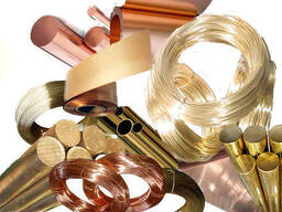 Круг бронзовый ОЦС 555. Бронзовый кругляк марки ОЦС 555. Из наличия. Режем!