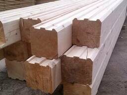 Брус профільований калібрований