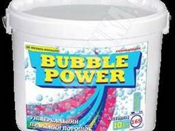 Bubble Power універсальний пральний порошок 10кг.(відро)