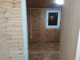 Дом с баней из двух модулей 6*5м