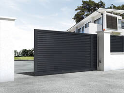 Ворота, огорожа, паркан, хвіртка під ключ. Забор, фундамент