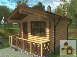 Купити зруб з бруса під ключ