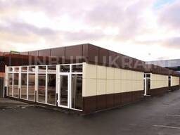 Будівництво швидкомонтованих торгових центрів та павільйонів із сендвіч панелей