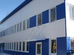 Будівництво складного-розбірного будинку. БМЗ будівлі. Монтаж по всій Україні