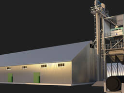 Будівництво складу зберігання зерна