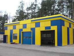 Будівництво швидкомонтованих гаражів