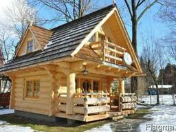 Будуємо деревяні будинки з дикогозруба