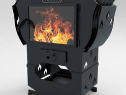 Булерьян-камин ТИП 02 с варочной поверхностью до 400 м3